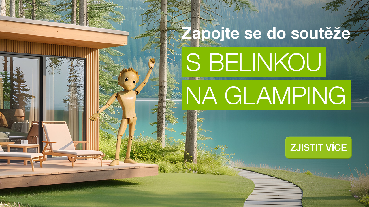 S Belinkou na glamping